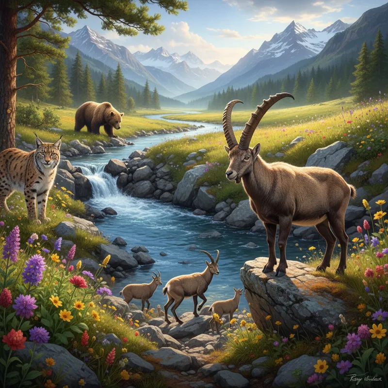 Biodiversité dans les parcs naturels : les espèces protégées à connaître